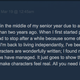 Another user talks about how deeply he was impacted by the game.